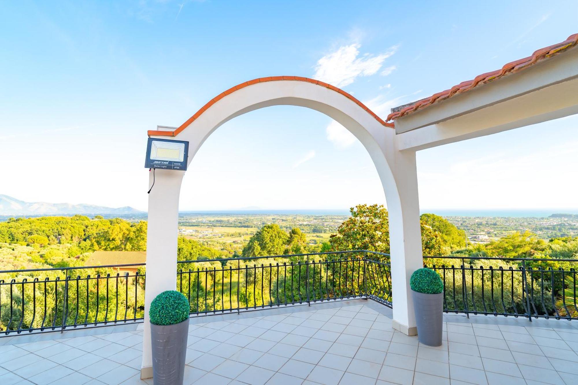 Villa Del Pino, Terrazza Vista Mare *